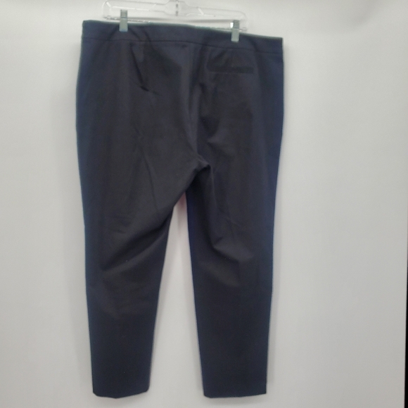 Eileen Fisher two toned zip ankle organic cotton pants women's size xl - Picture 4 of 5